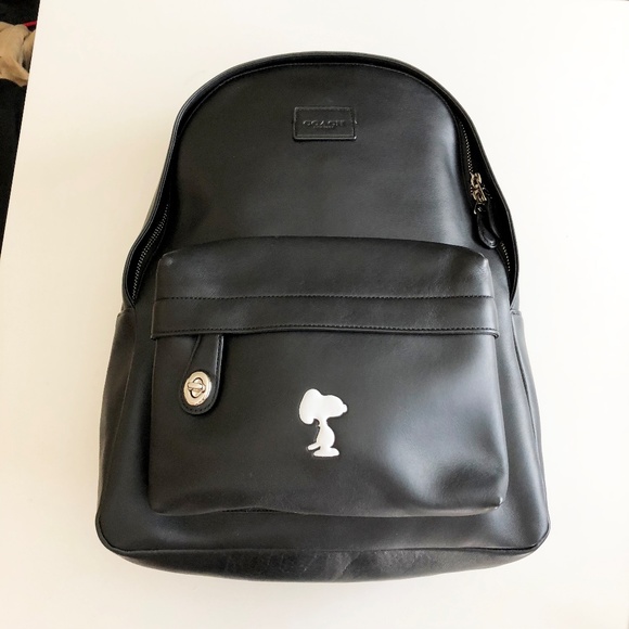 Coach X Peanuts Snoopy Campus Backpack 